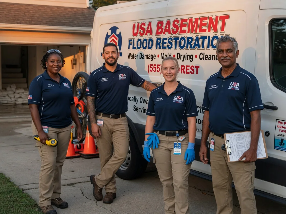 Basement Flood Cleanup company in Silver City, MS